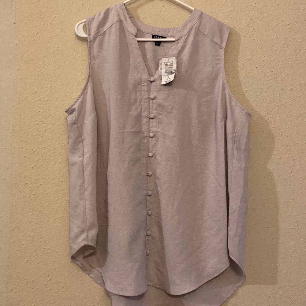 Brand new light purple top from Torrid. Size 1